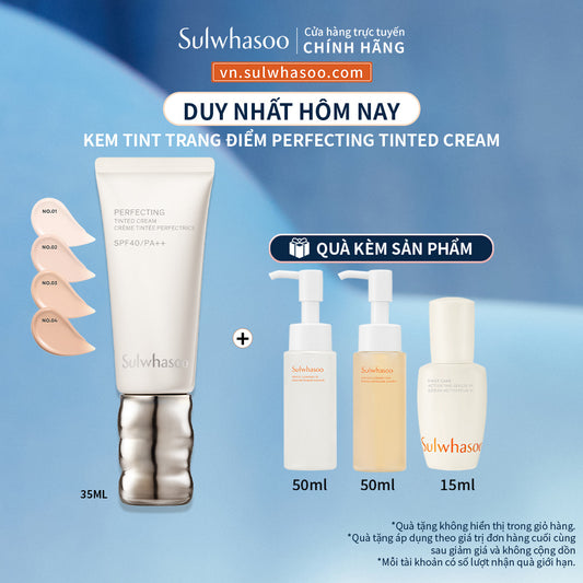Kem Nền Dưỡng Da Có Màu Sulwhasoo Perfecting Tinted Cream 35ml