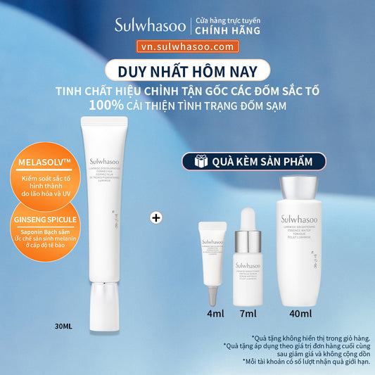 Tinh Chất Chỉnh Sắc Da Sulwhasoo Lumiwise Brightening Discoloration Corrector 30ml