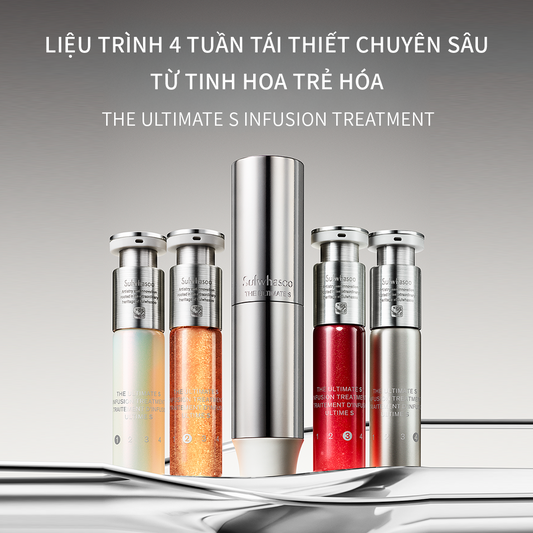 Bộ Tinh Chất 4 Tuần Tái Thiết Chuyên Sâu Sulwhasoo The Ultimate S Infusion Treatment 15mlx4