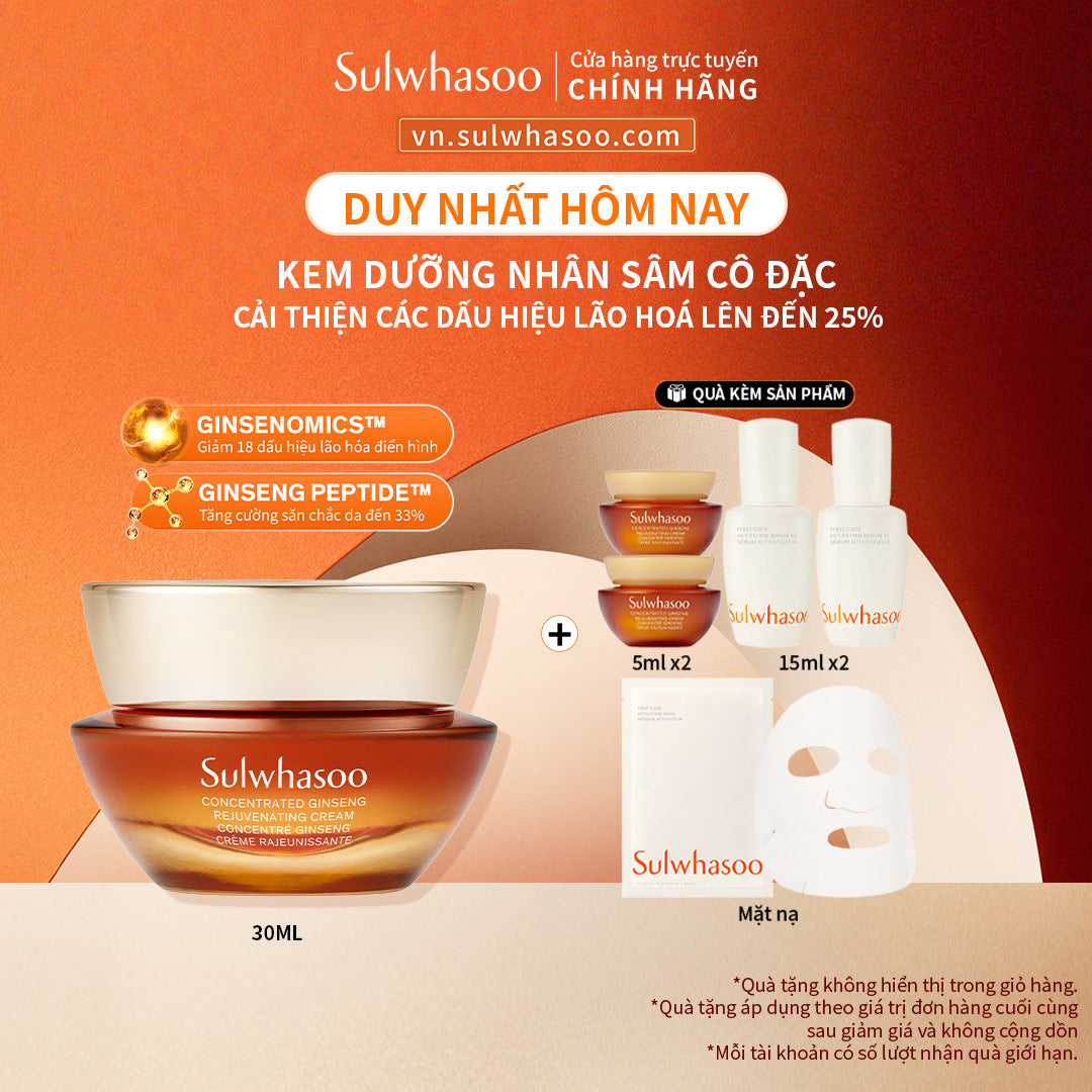 Sulwhasoo Concentrated Ginseng Rejuvenating Cream 30ML