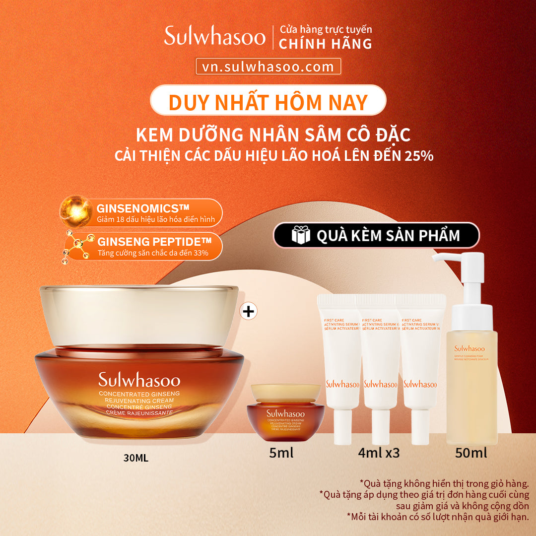 Sulwhasoo Concentrated Ginseng Rejuvenating Cream 30ML