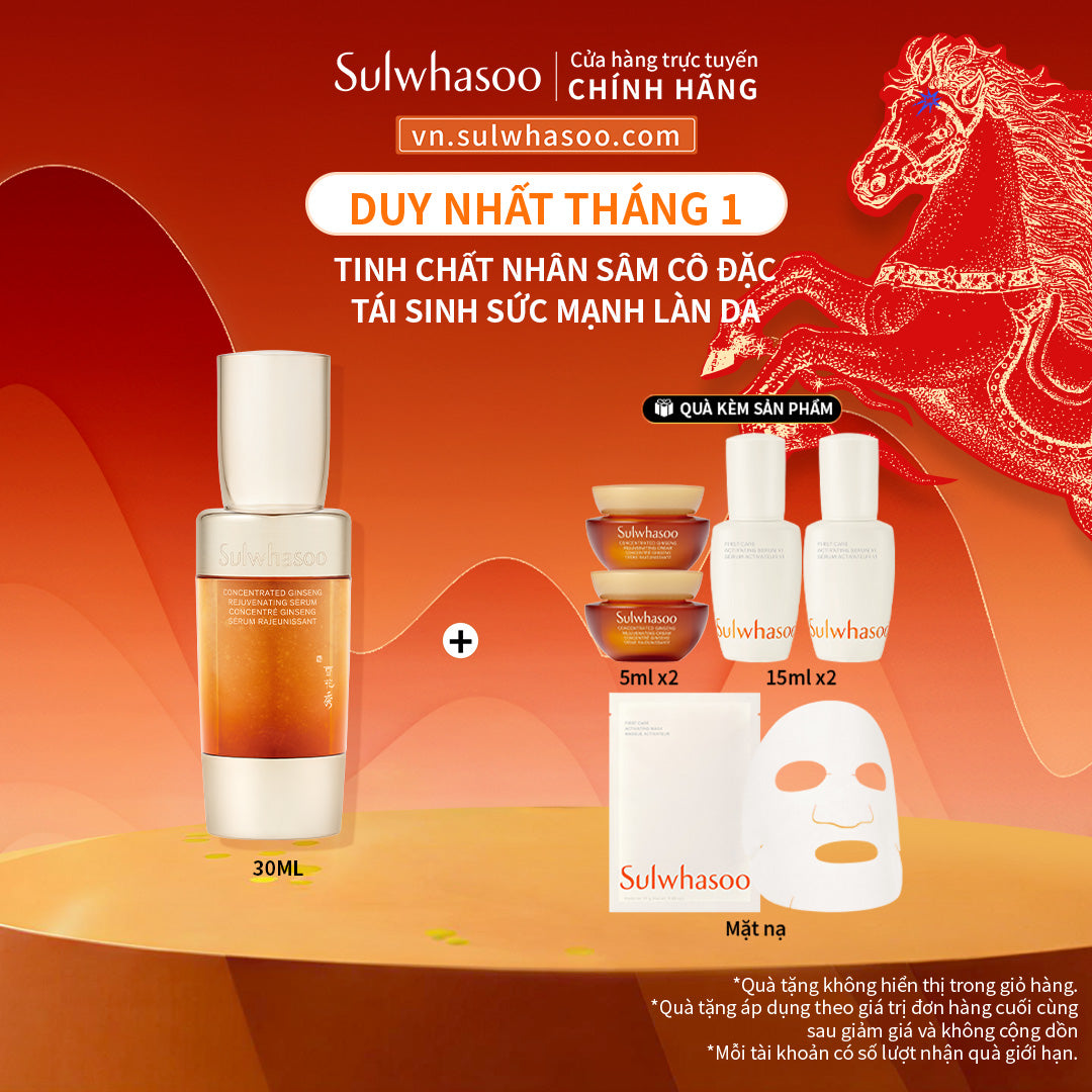 Sulwhasoo Concentrated Ginseng Rejuvenating Serum 30ML