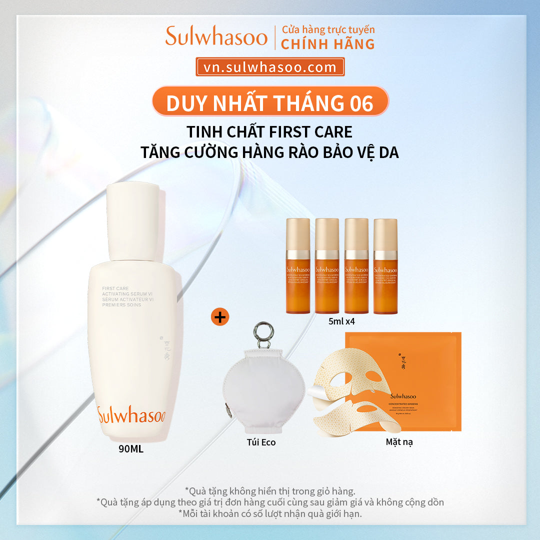 Tinh Chất First Care Tăng Cường Hàng Rào Bảo Vệ Da 90ml - Sulwhasoo First Care Activating Serum 6th Generation 90ml