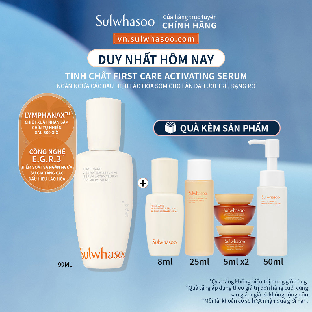 Tinh Chất First Care Tăng Cường Hàng Rào Bảo Vệ Da Sulwhasoo First Care Activating Serum 6th Generation 90ml
