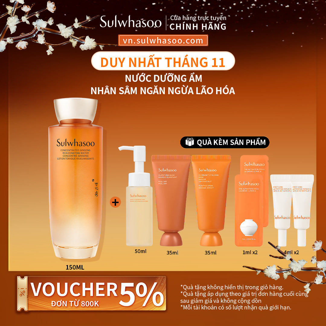 Sulwhasoo Concentrated Ginseng Rejuvenating Water 150ml