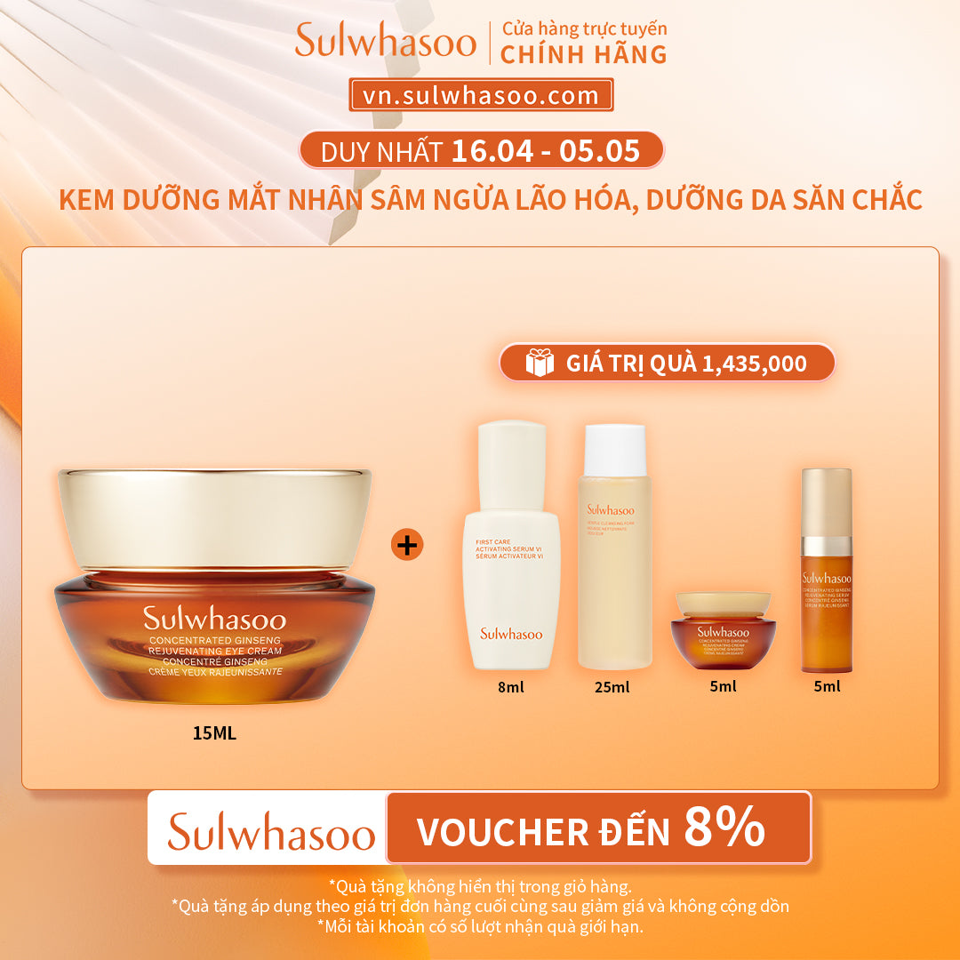 Sulwhasoo Concentrated Ginseng Rejuvenating Eye Cream 15ML