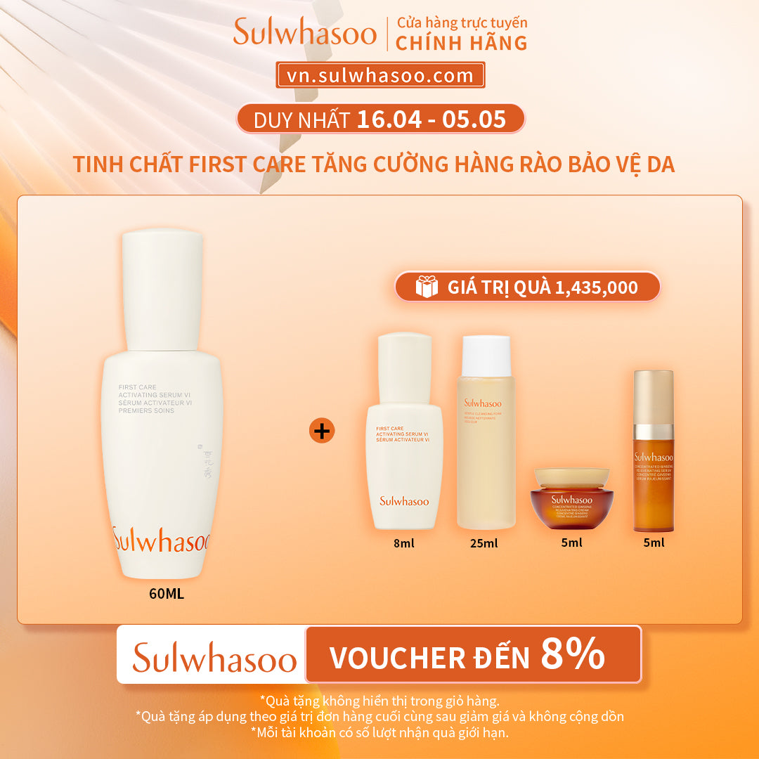 Tinh Chất First Care Tăng Cường Hàng Rào Bảo Vệ Da 60ml - Sulwhasoo First Care Activating Serum 6th Generation 60ml