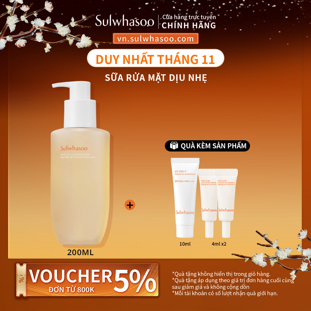 Sulwhasoo Gentle Cleansing Foam 200ML