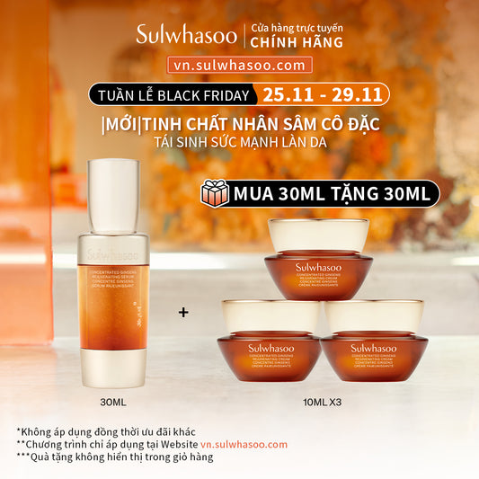 Sulwhasoo Concentrated Ginseng Rejuvenating Serum 30ML