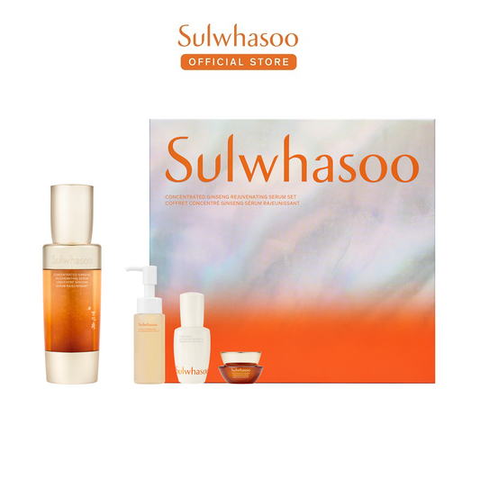 [Phiên bản Lễ Hội] Bộ Tinh Chất Nhân Sâm Tái Sinh Sức Mạnh Làn Da 50ml Sulwhasoo Concentrated Ginseng Serum Set 50ml