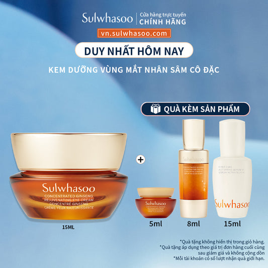 Sulwhasoo Concentrated Ginseng Rejuvenating Eye Cream 15ML