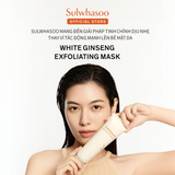Mặt Nạ Tẩy Tế Bào Chết Nhân Sâm Trắng Sulwhasoo White Ginseng Exfoliating Mask 120ml