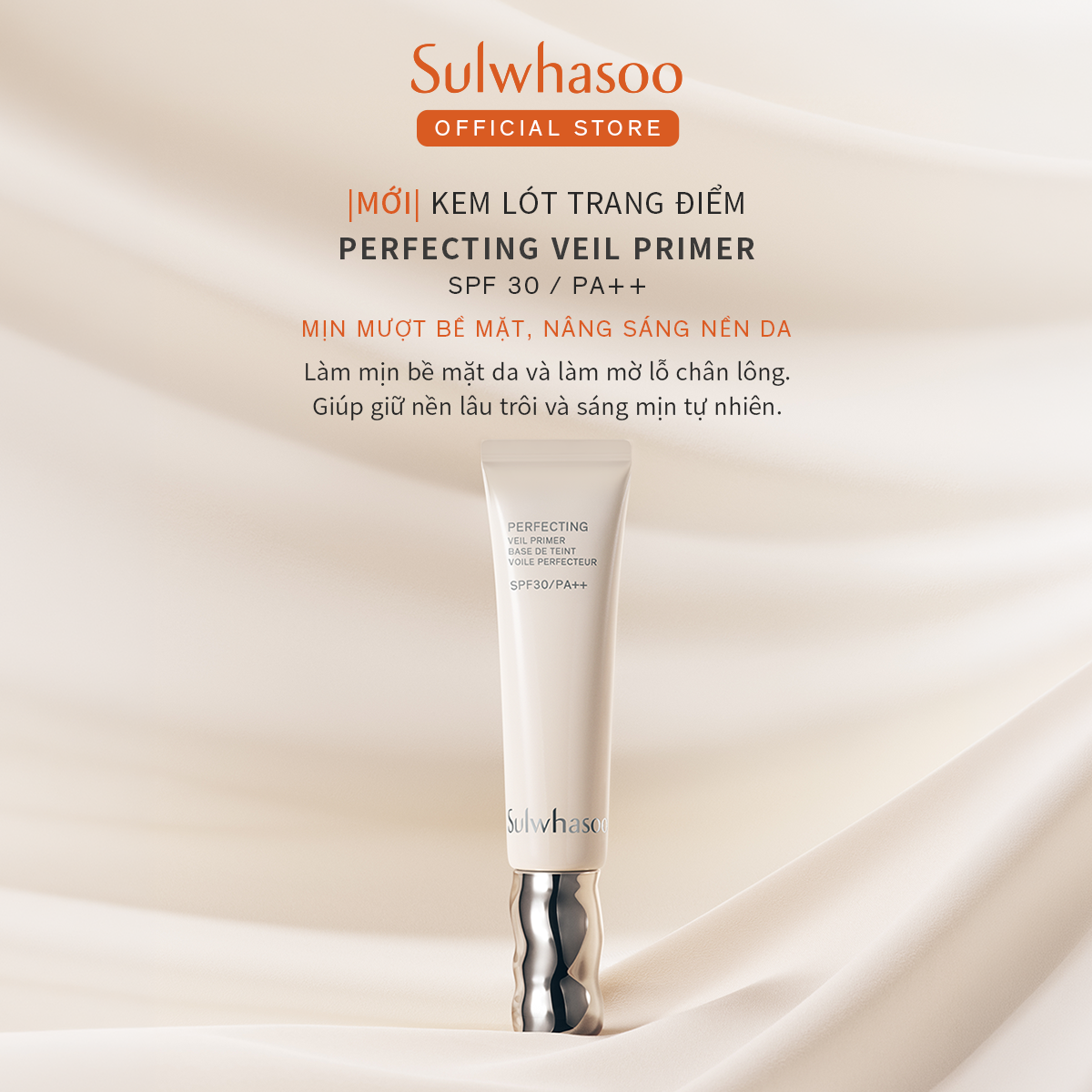 Kem Lót Hiệu Chỉnh Tông Da Sulwhasoo Perfecting Veil Primer 35ml